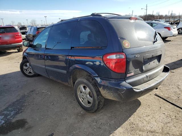 1D4GP45R06B704806 - 2006 DODGE CARAVAN SXT BLUE photo 2