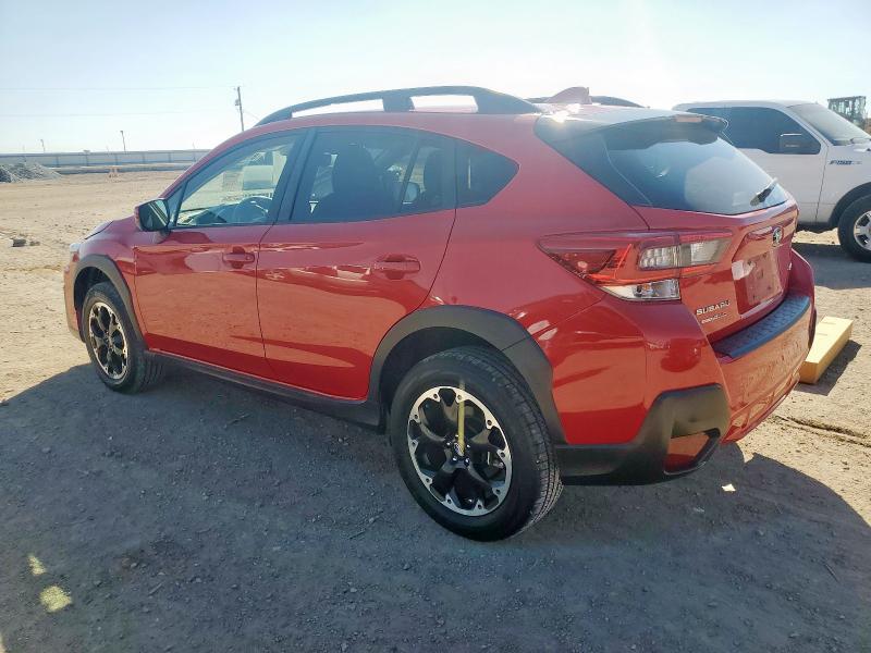 JF2GTAPC9M8298908 - 2021 SUBARU CROSSTREK PREMIUM Rouge photo 2