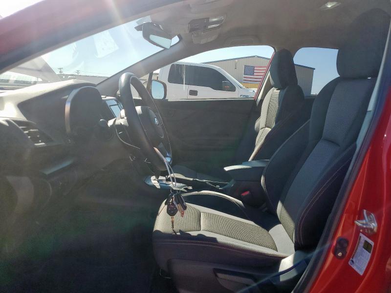 JF2GTAPC9M8298908 - 2021 SUBARU CROSSTREK PREMIUM Rouge photo 7