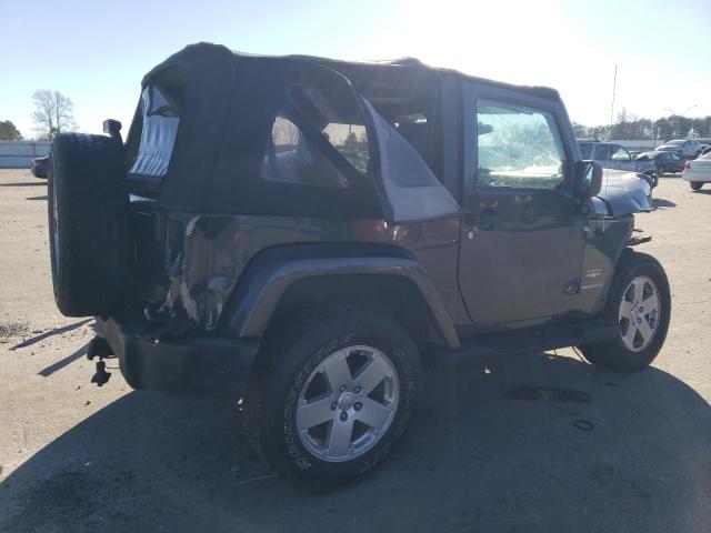 1J4FA54187L221016 - 2007 JEEP WRANGLER SAHARA BLUE photo 3