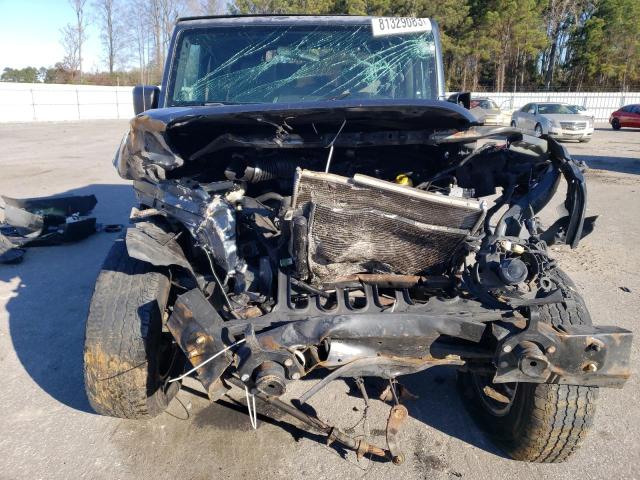 1J4FA54187L221016 - 2007 JEEP WRANGLER SAHARA BLUE photo 5