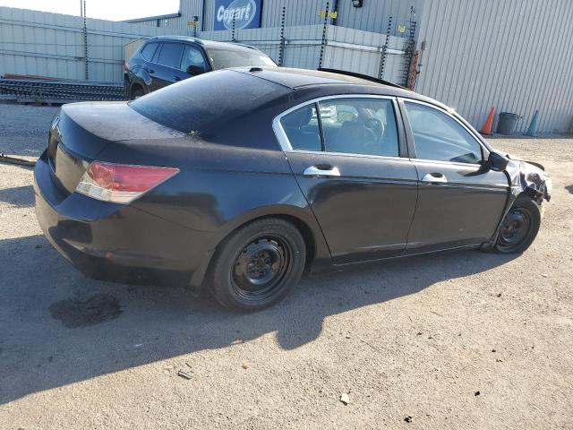 1HGCP36868A039299 - 2008 HONDA ACCORD EXL BLACK photo 3