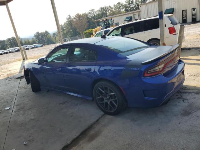 2C3CDXCT7KH575814 - 2019 DODGE CHARGER R/T ლურჯი ფოტო 2