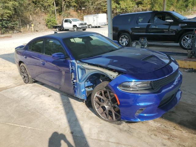 2C3CDXCT7KH575814 - 2019 DODGE CHARGER R/T ლურჯი ფოტო 4