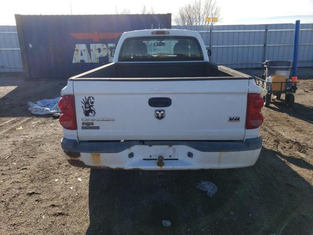 1D7HW52N06S563964 - 2006 DODGE DAKOTA LARAMIE WHITE photo 6