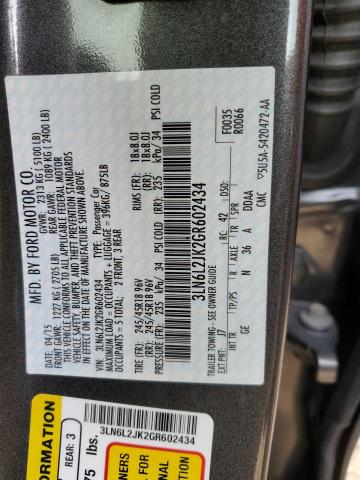 3LN6L2JK2GR602434 - 2016 LINCOLN MKZ GREEN photo 12