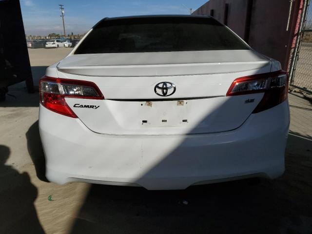 4T1BF1FK8CU184117 - 2012 TOYOTA CAMRY BASE WHITE photo 6