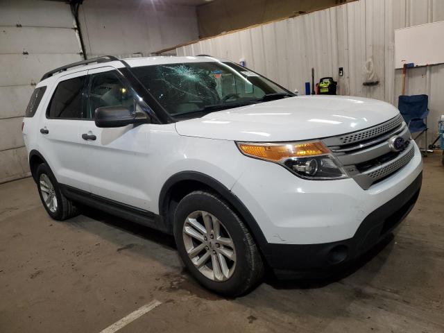 1FM5K8B80FGC26441 - 2015 FORD EXPLORER WHITE photo 4