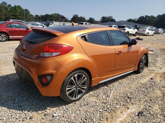 KMHTC6AE5GU284242 - 2016 HYUNDAI VELOSTER TURBO 橙色 照片 3