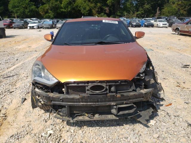 KMHTC6AE5GU284242 - 2016 HYUNDAI VELOSTER TURBO 橙色 照片 5