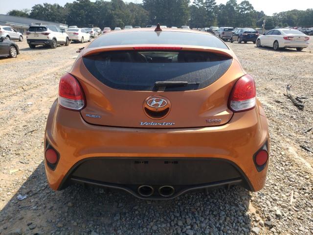 KMHTC6AE5GU284242 - 2016 HYUNDAI VELOSTER TURBO 橙色 照片 6