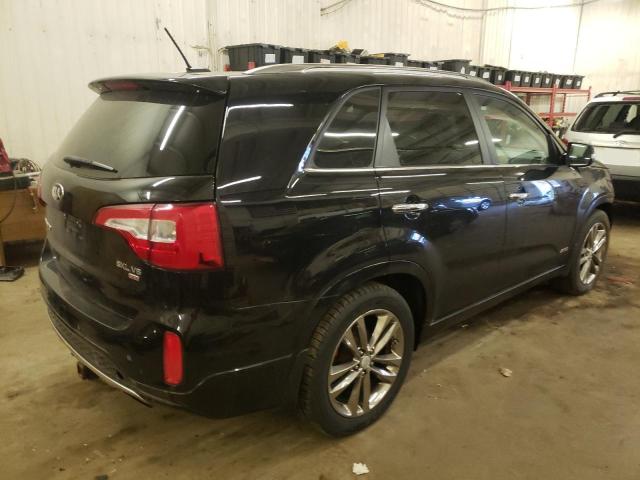 5XYKWDA76EG452000 - 2014 KIA SORENTO SX BLACK photo 3