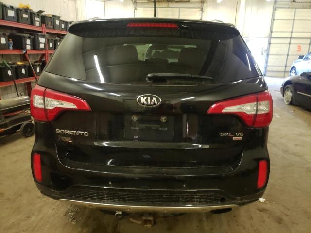 5XYKWDA76EG452000 - 2014 KIA SORENTO SX BLACK photo 6