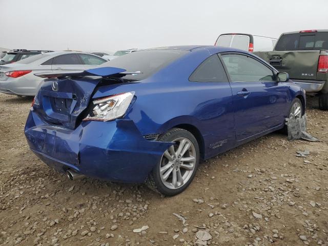 2HGFG21577H709821 - 2007 HONDA CIVIC SI BLUE photo 3