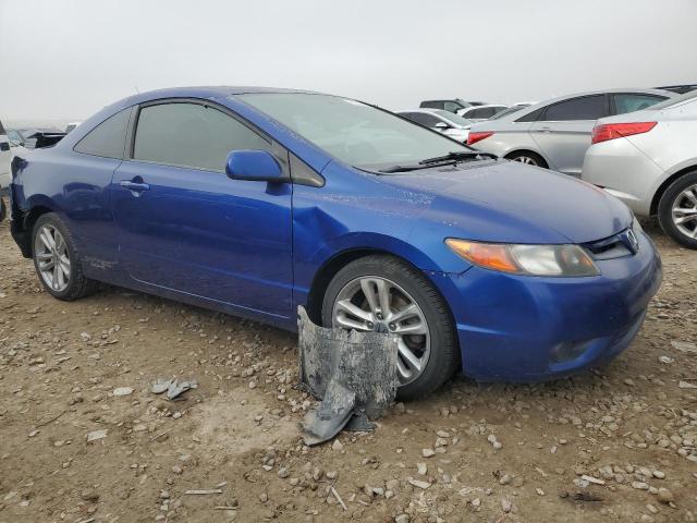 2HGFG21577H709821 - 2007 HONDA CIVIC SI BLUE photo 4