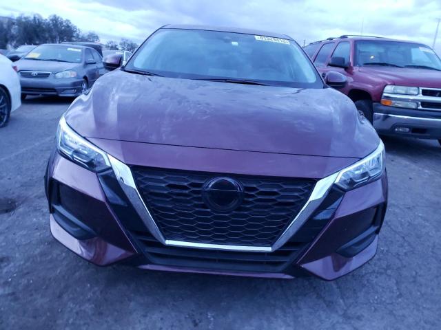 3N1AB8CV5PY318591 - 2023 NISSAN SENTRA SV MAROON photo 5