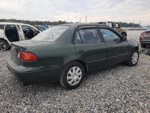 2T1BR12E11C508336 - 2001 TOYOTA COROLLA CE GREEN photo 3