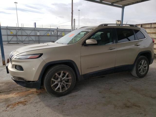 1C4PJMCB6FW734213 - 2015 JEEP CHEROKEE LATITUDE TAN photo 1