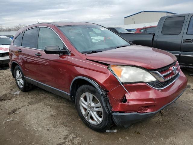 JHLRE4H52AC014968 - 2010 HONDA CR-V EX RED photo 4