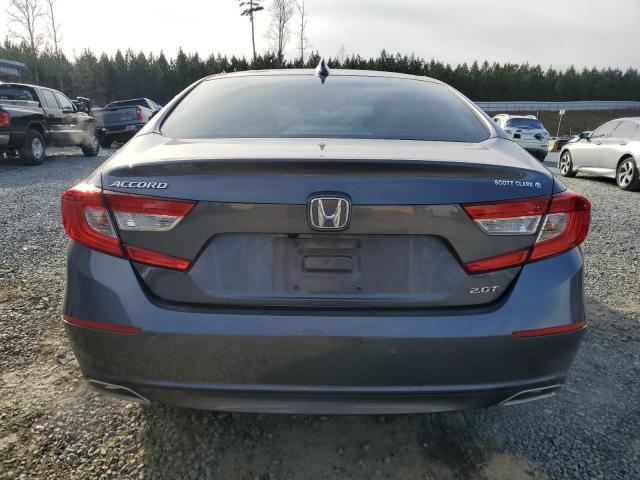 1HGCV2F54JA003400 - 2018 HONDA ACCORD EXL GRAY photo 6