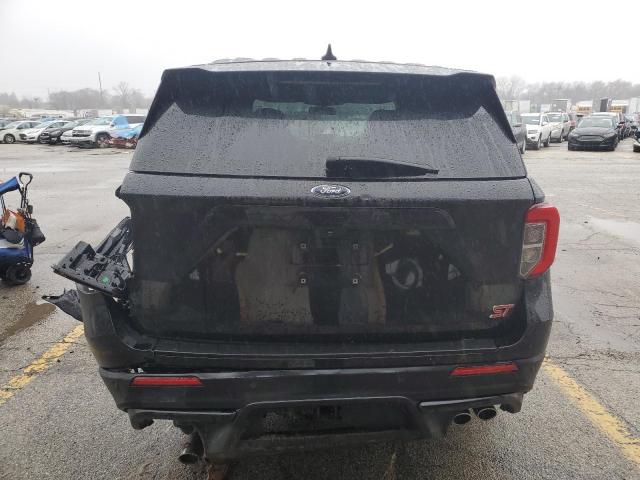 1FM5K8GC4MGC01519 - 2021 FORD EXPLORER ST BLACK photo 6