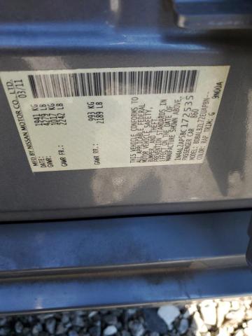 1N4AL2AP5BC172535 - 2011 NISSAN ALTIMA BASE Boz foto 12