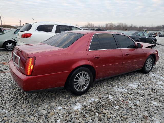 1G6KE57Y14U124489 - 2004 CADILLAC DEVILLE DHS BURGUNDY photo 3