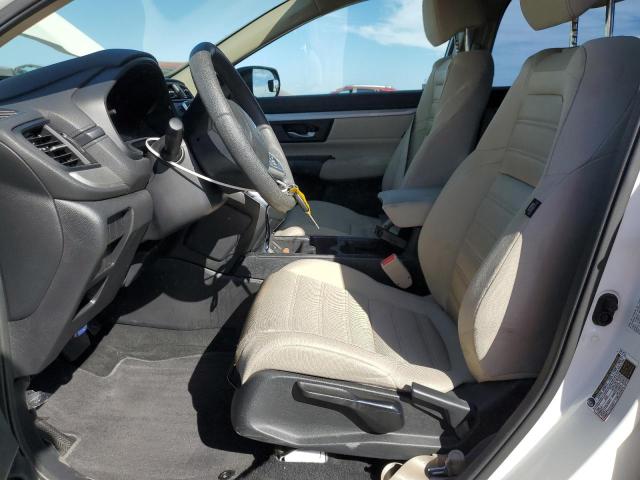 2HKRW5H35JH408385 - 2018 HONDA CR-V LX WHITE photo 7