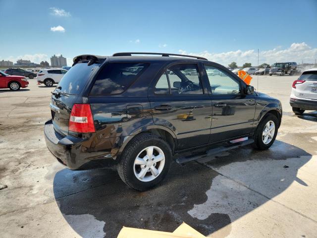 KNDJD735X85795128 - 2008 KIA SORENTO EX BLACK photo 3