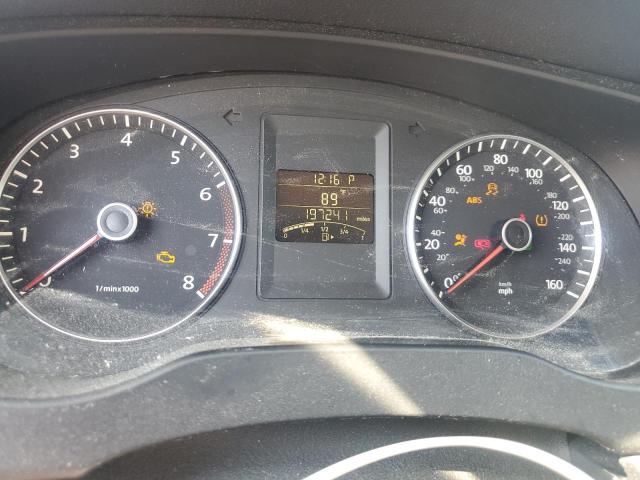 3VWDX7AJ6CM315154 - 2012 VOLKSWAGEN JETTA SE SILVER photo 9