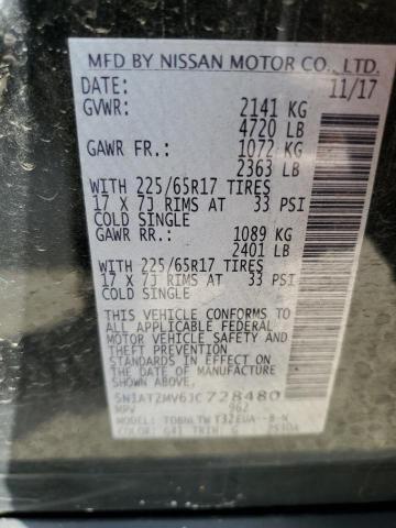 5N1AT2MV6JC728480 - 2018 NISSAN ROGUE S BLACK photo 14