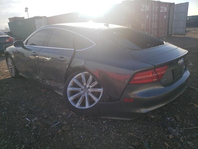 WAU2GAFCXDN021441 - 2013 AUDI A7 PRESTIGE GRAY photo 2