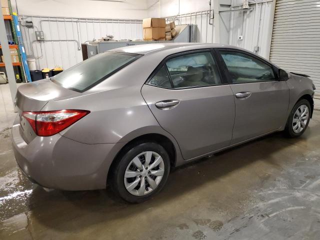 2T1BURHE0GC682931 - 2016 TOYOTA COROLLA L TAN photo 3
