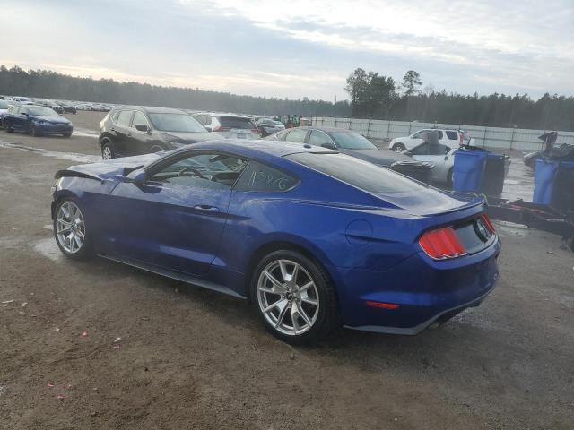 1FA6P8TH6F5313433 - 2015 FORD MUSTANG BLUE photo 2