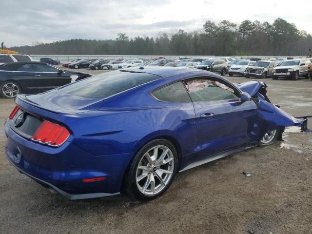 1FA6P8TH6F5313433 - 2015 FORD MUSTANG BLUE photo 3