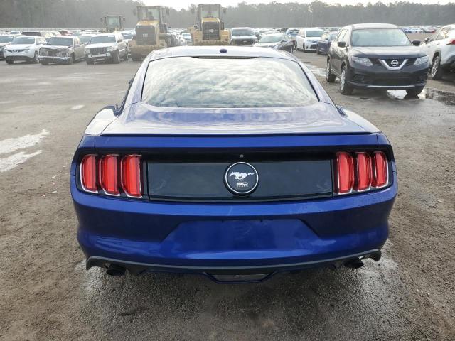 1FA6P8TH6F5313433 - 2015 FORD MUSTANG BLUE photo 6