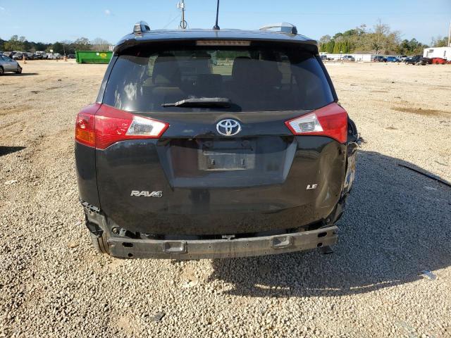 2T3ZFREV4DW050545 - 2013 TOYOTA RAV4 LE BLACK photo 6