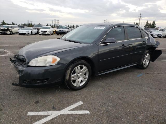 2G1WG5E37D1124453 - 2013 CHEVROLET IMPALA LT BLACK photo 1