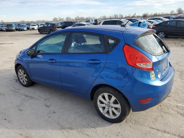 3FADP4EJ6BM103869 - 2011 FORD FIESTA SE BLUE photo 2