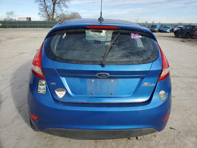 3FADP4EJ6BM103869 - 2011 FORD FIESTA SE BLUE photo 6