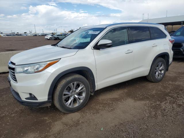 2015 TOYOTA HIGHLANDER XLE, 
