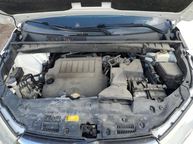 5TDJKRFH7FS079706 - 2015 TOYOTA HIGHLANDER XLE 白色 照片 12