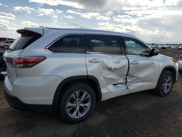 5TDJKRFH7FS079706 - 2015 TOYOTA HIGHLANDER XLE 白色 照片 3