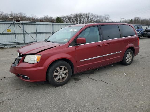 2C4RC1BG5CR320522 - 2012 CHRYSLER TOWN & COU TOURING RED photo 1