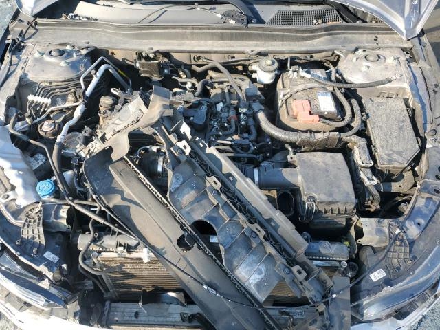 1HGCV1F1XKA120942 - 2019 HONDA ACCORD LX ნაცრისფერი ფოტო 11