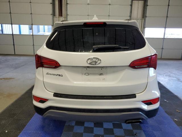 5NMZU3LB1HH002510 - 2017 HYUNDAI SANTA FE S WHITE photo 6