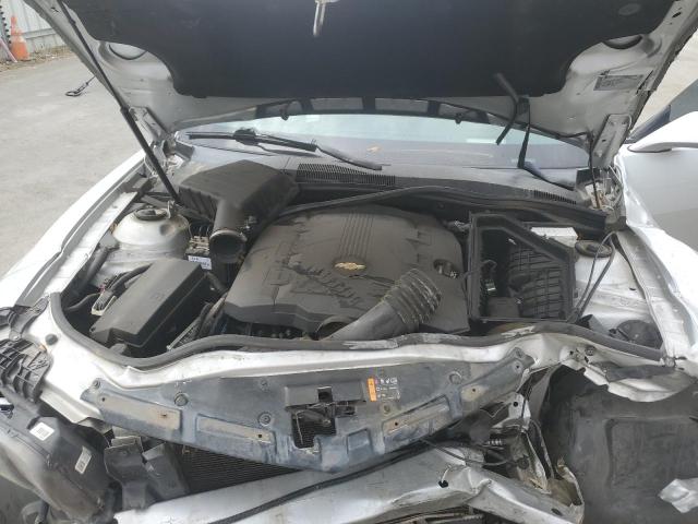 2G1FC1E30D9135302 - 2013 CHEVROLET CAMARO LT SILVER photo 11