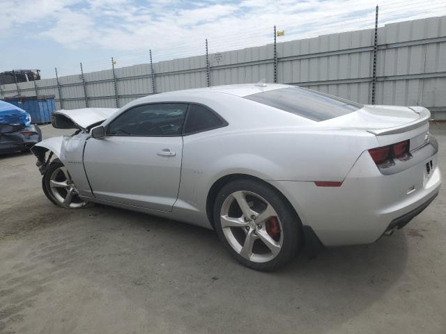 2G1FC1E30D9135302 - 2013 CHEVROLET CAMARO LT SILVER photo 2
