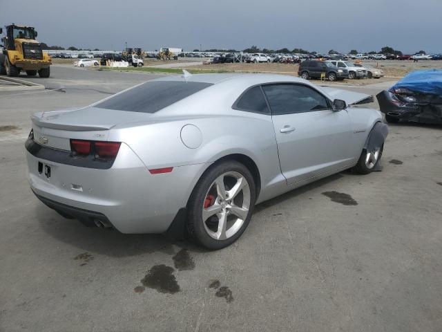 2G1FC1E30D9135302 - 2013 CHEVROLET CAMARO LT SILVER photo 3