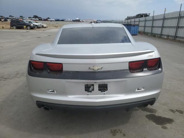2G1FC1E30D9135302 - 2013 CHEVROLET CAMARO LT SILVER photo 6
